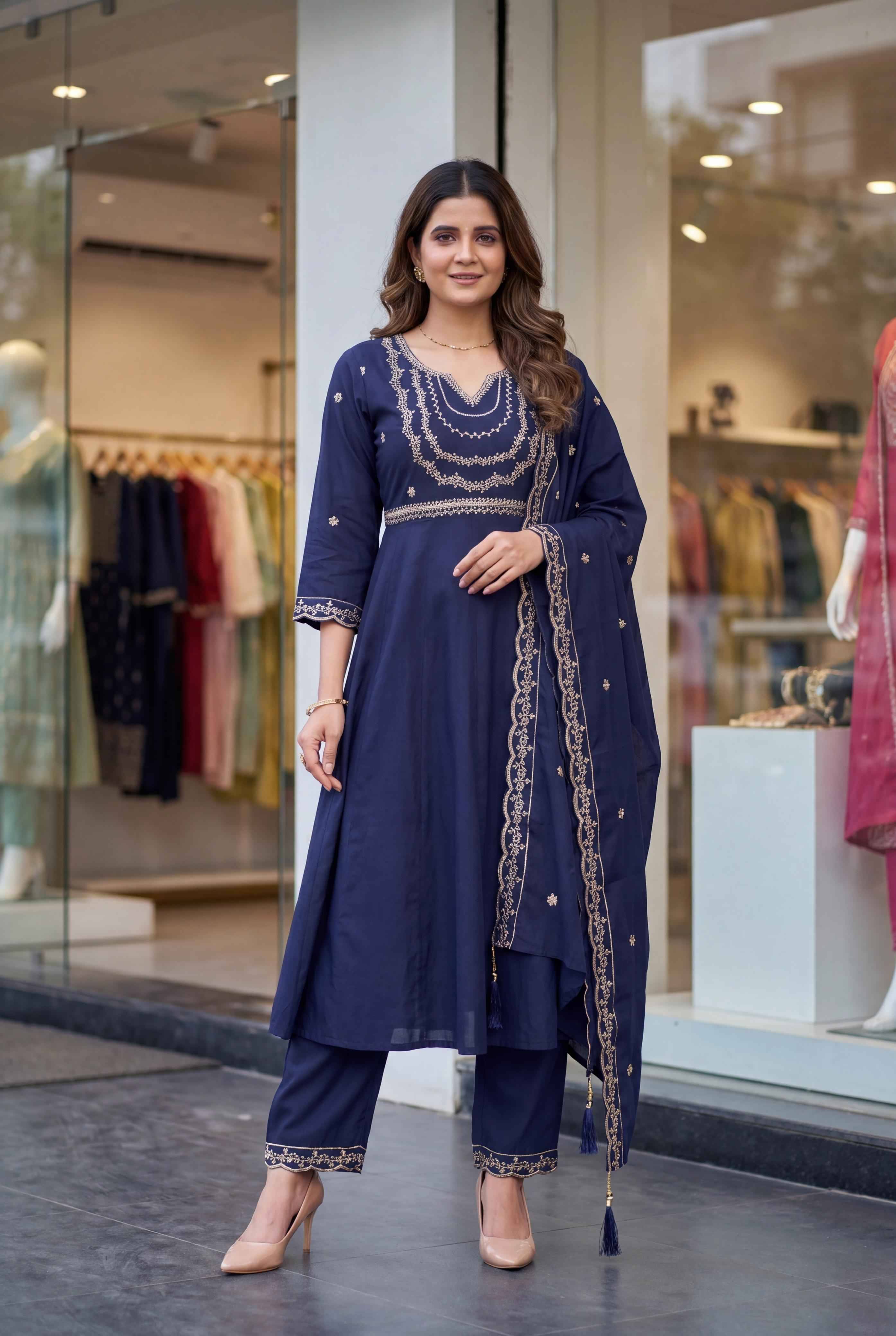 Kriti By Fashid Designer Festive Suits Beautiful Fancy Stylish Colorful Party Wear & Occasional Wear Roman Silk Dresses At Wholesale Price